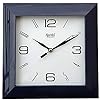 Ajanta Plastic Abstract Wall Clock (172 mm x 172 mm x 35 mm 1847 - Black)